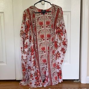 Patterned Shawl/Cardigan